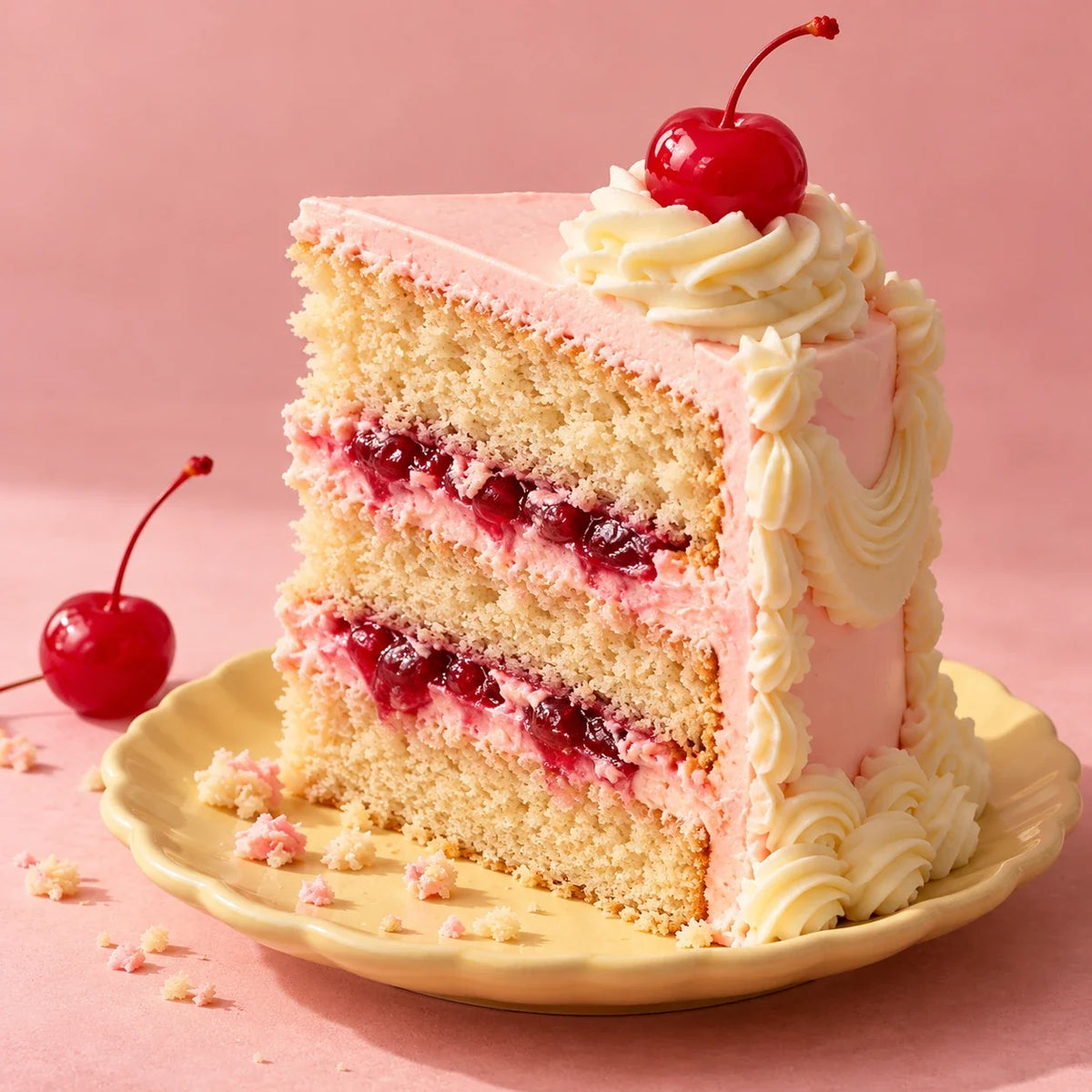 The Cherry on Top — slice and layers