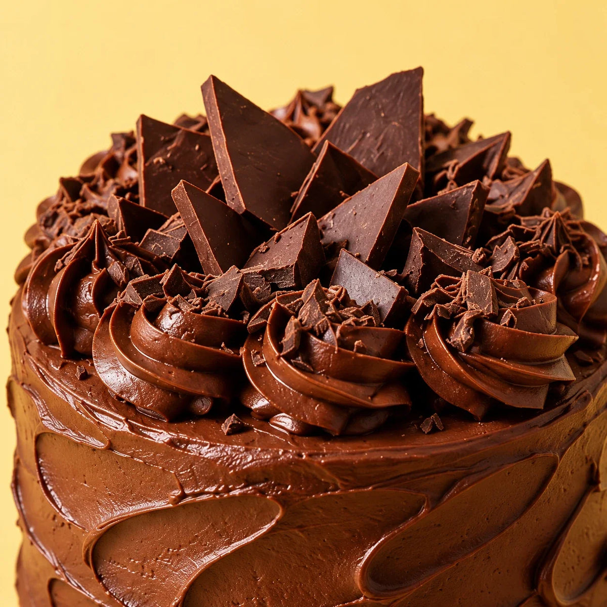 Midnight Cravings — frosting and topping close-up