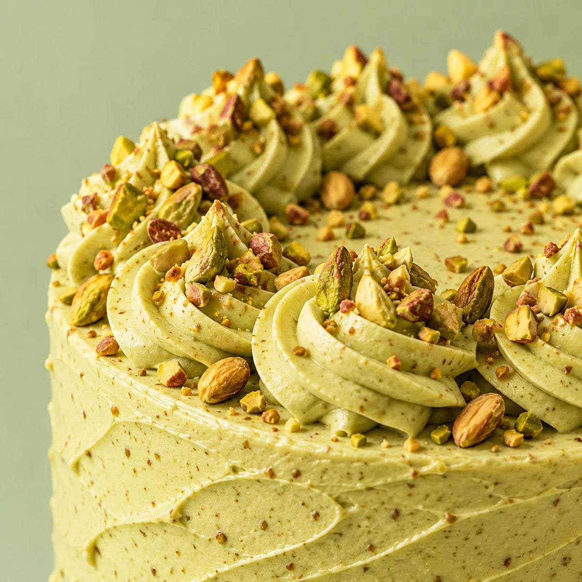 A Little Nutty — frosting and topping close-up